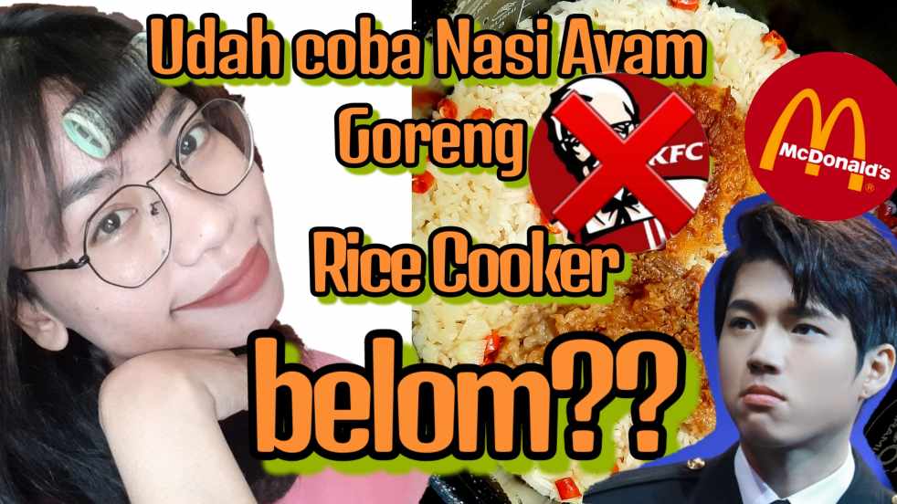 Nasi Ayam Goreng KFC Rice Cooker